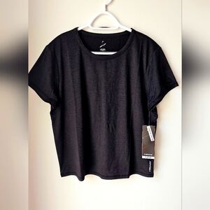 HEAD DRI Motion Relaxed Sport Activewear Black T Shirt size L
